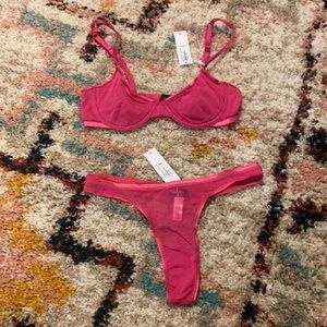 Cosabella Soire Confidence Bra and Panty NWT